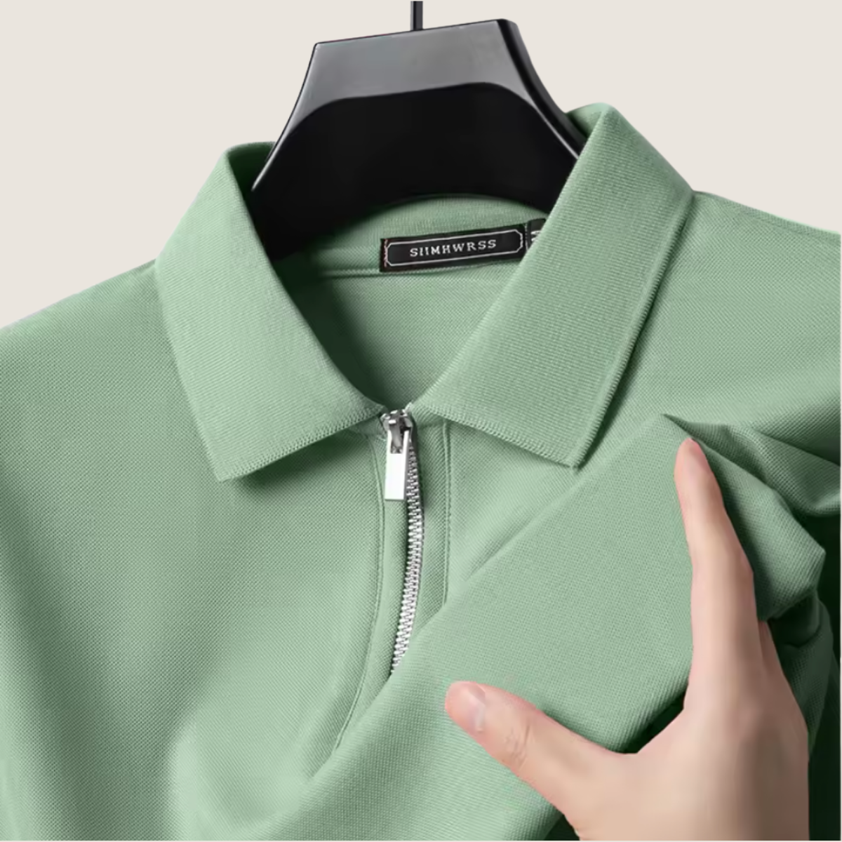 Jetta – Polo pour Homme avec Fermeture Éclair – Style Moderne & Confort Léger (Cópia)