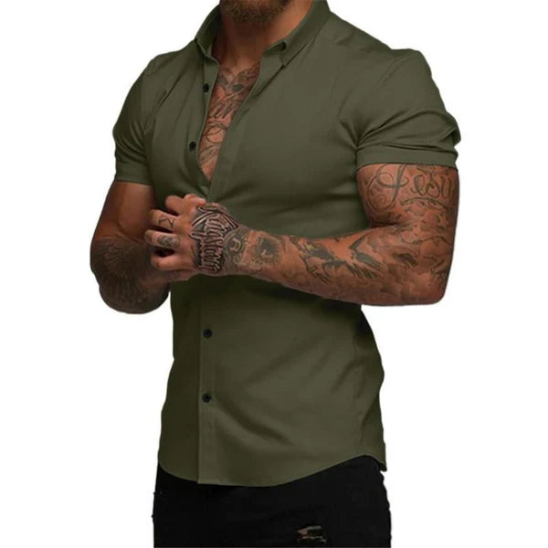 Chemise Slim Jetta EasyFit™ – Style et Confort avec Technologie Stretch 4D