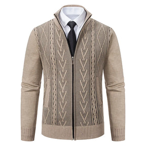 AlpineGuard™ Cardigan Zippé Homme