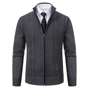 AlpineGuard™ Cardigan Zippé Homme