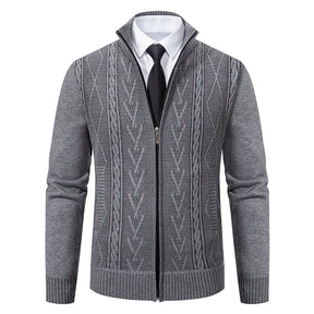 AlpineGuard™ Cardigan Zippé Homme