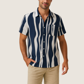 Jetta Chemise Imprimée – Style Estival Décontracté