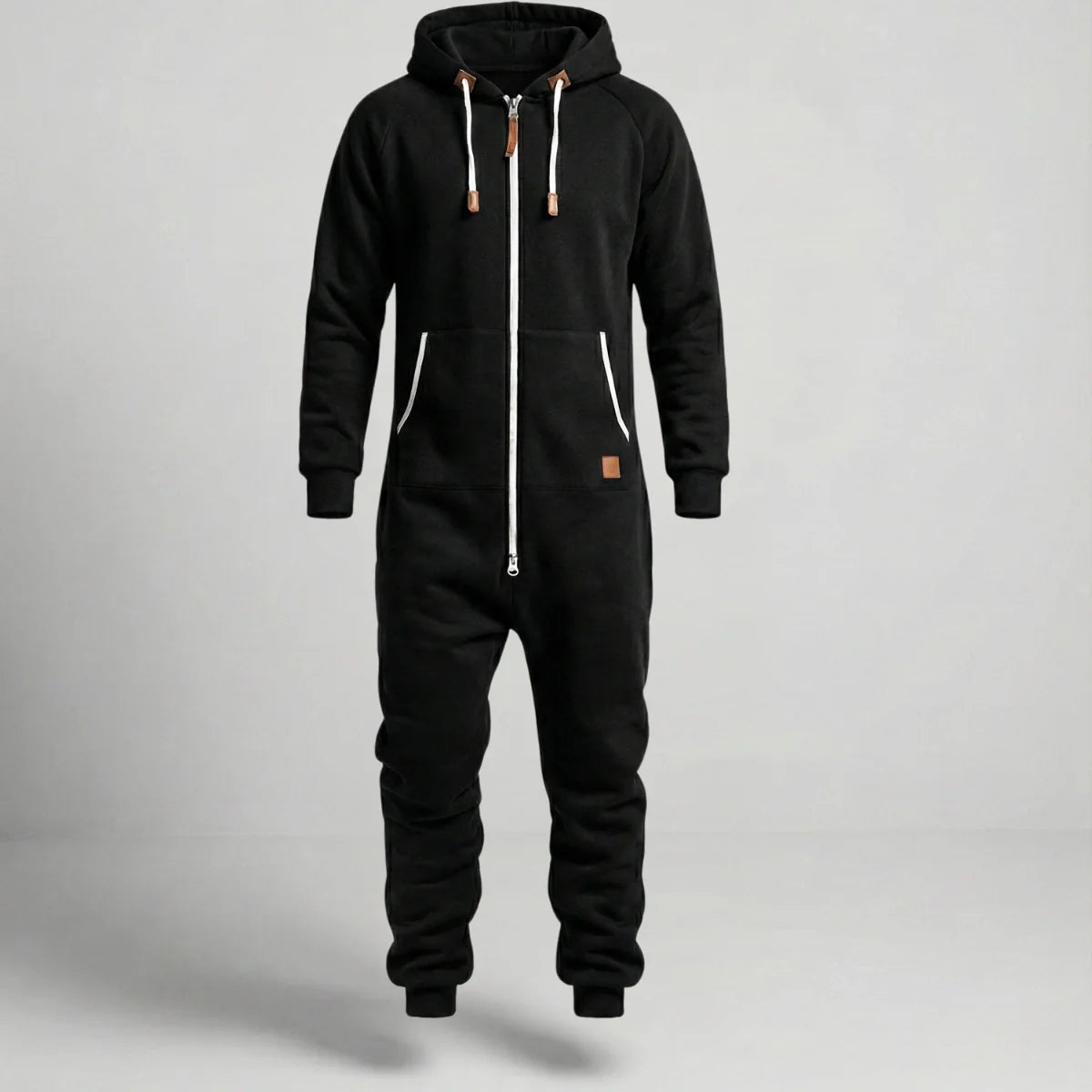 Jetta Combinaison à capuche zippée en polaire cosy