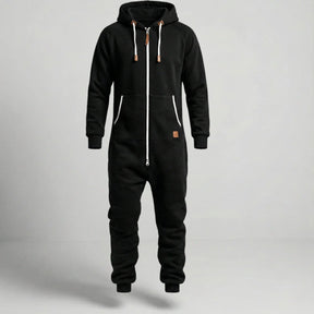 Jetta Combinaison à capuche zippée en polaire cosy