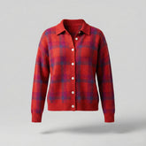 Jetta™ | Cardigan Rétro Check