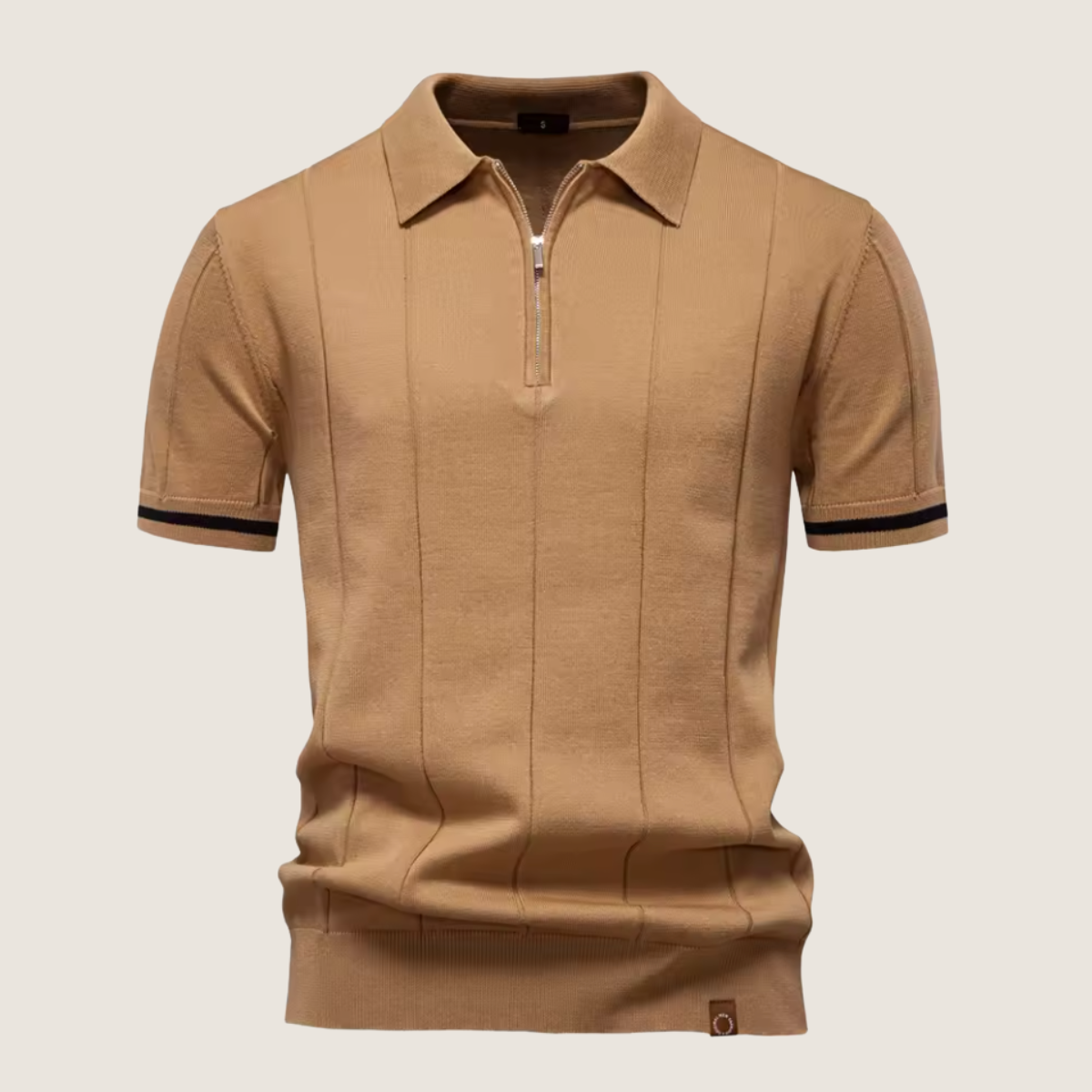 Jetta – Polo Slim Fit pour Homme avec Fermeture Éclair – Style Minimaliste et Confort pour Toutes les Occasions