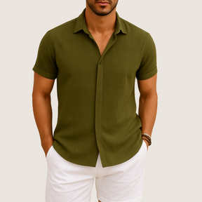 Jetta Chemise Lin & Coton – Coupe Ample et Confort Estival