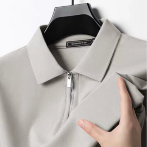 Jetta – Polo pour Homme avec Fermeture Éclair – Style Moderne & Confort Léger