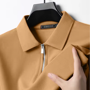 Jetta – Polo pour Homme avec Fermeture Éclair – Style Moderne & Confort Léger