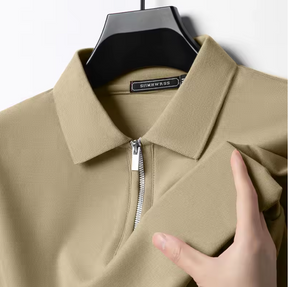 Jetta – Polo pour Homme avec Fermeture Éclair – Style Moderne & Confort Léger