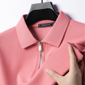 Jetta – Polo pour Homme avec Fermeture Éclair – Style Moderne & Confort Léger