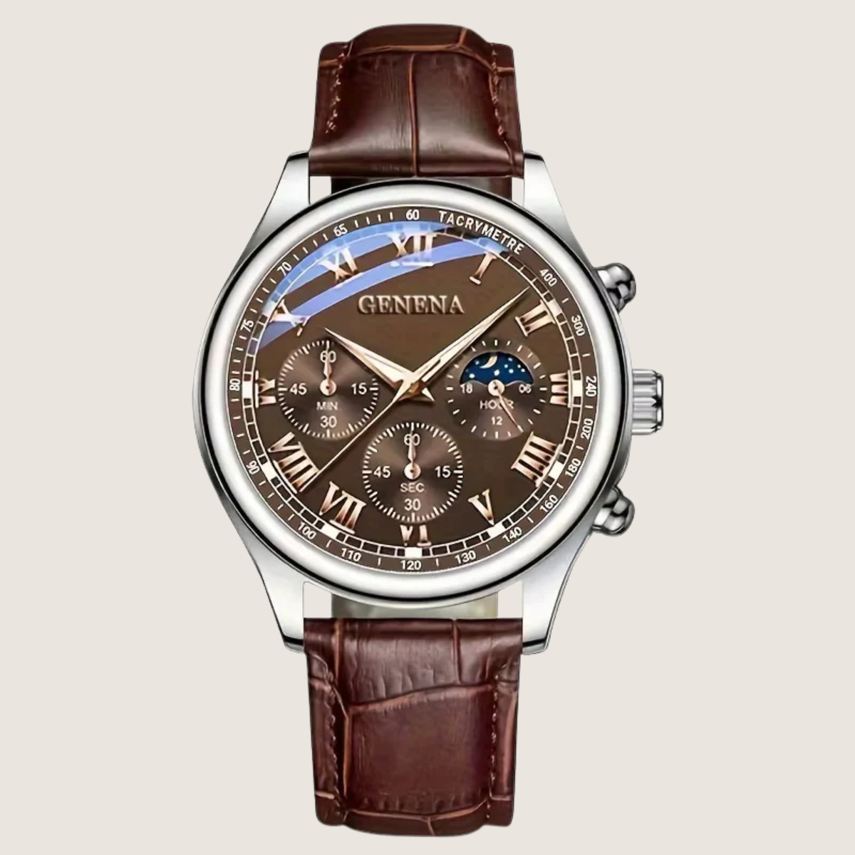PZ® 008 – Montre Élégante Classique avec une Touche Moderne