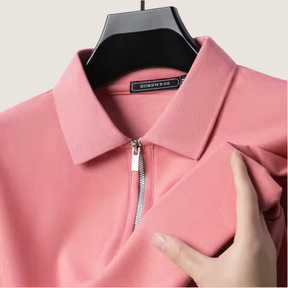 Jetta – Polo pour Homme avec Fermeture Éclair – Style Moderne & Confort Léger