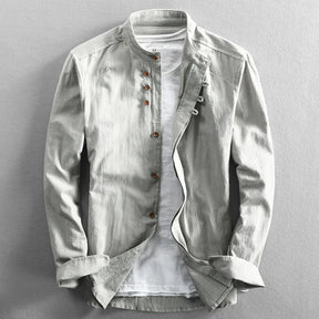 Jetta - Chemise à Col Mandarin Osaka™
