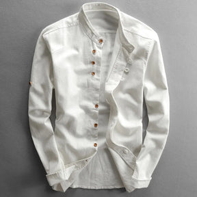 Jetta - Chemise à Col Mandarin Osaka™