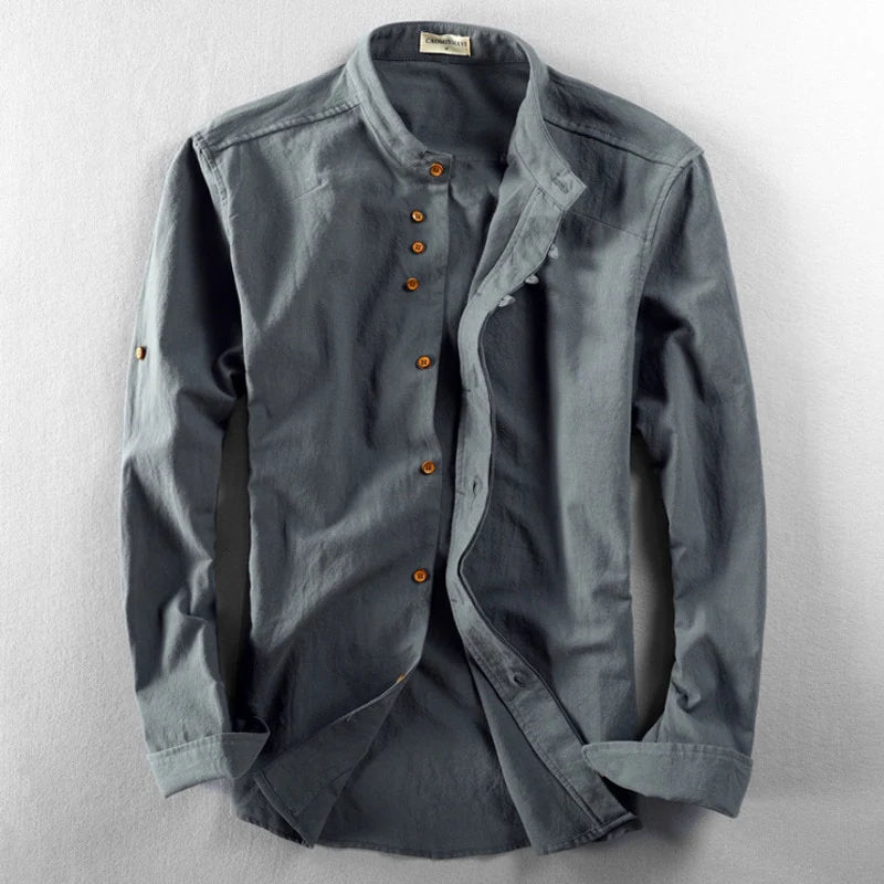Jetta - Chemise à Col Mandarin Osaka™