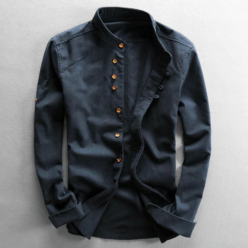 Jetta - Chemise à Col Mandarin Osaka™