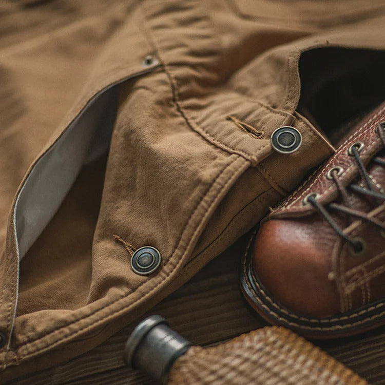 Jetta Salopette de travail Fieldhand en toile duck