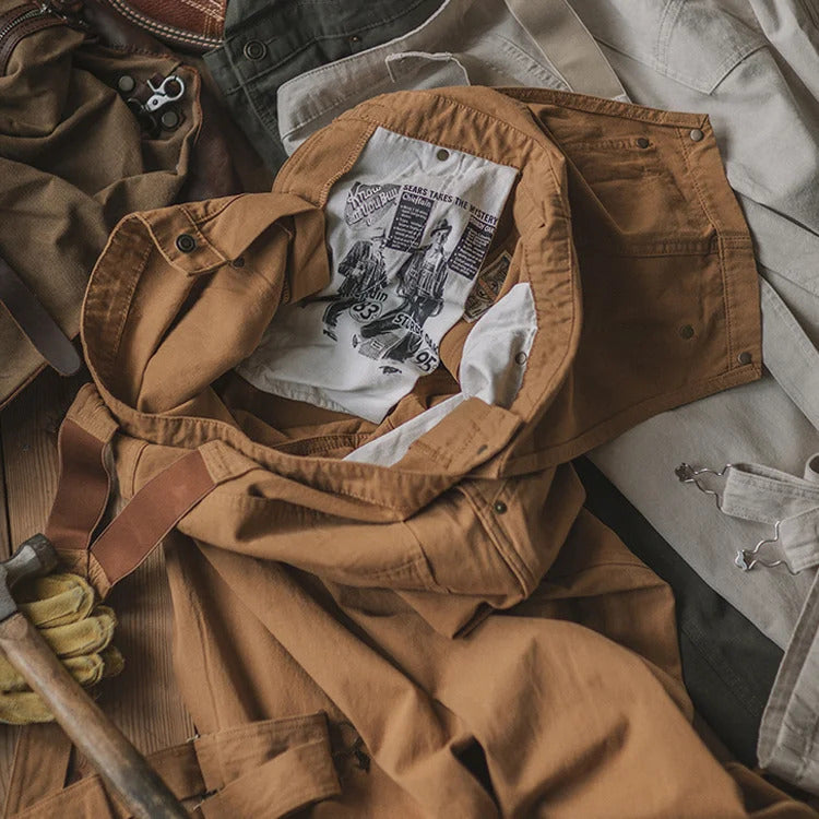 Jetta Salopette de travail Fieldhand en toile duck