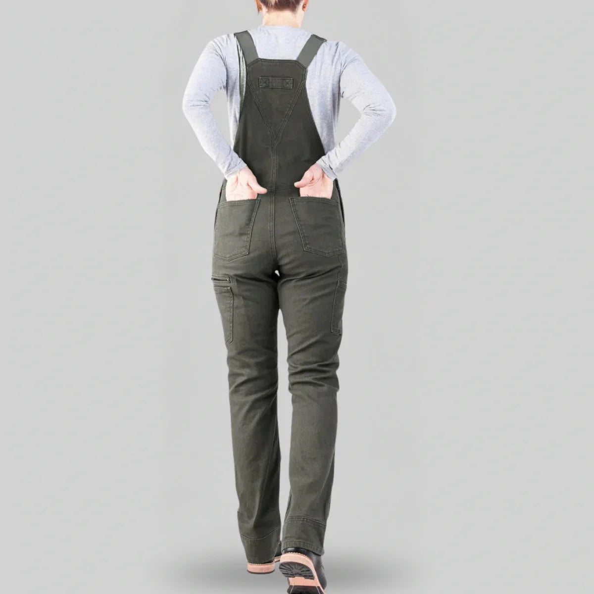 Jetta Salopette à bavette de travail en toile Flex