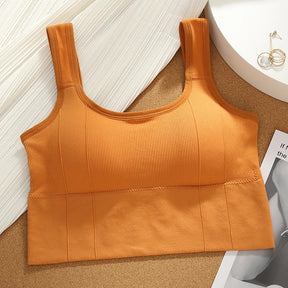 Soutien-gorge de sport sans couture – Yoga Fit U-Shape