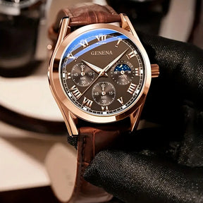 PZ® 008 – Montre Élégante Classique avec une Touche Moderne