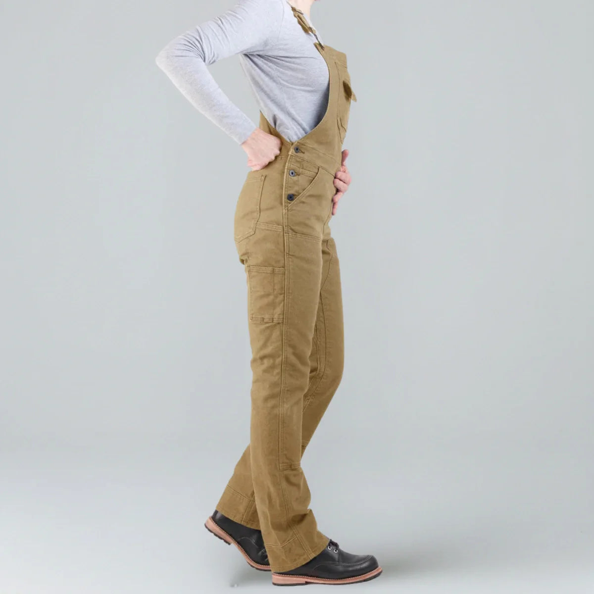 Jetta Salopette à bavette de travail en toile Flex